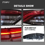 Led TailLight Assembly For Maserati Levante 2017-2020 Tail Lamps Rear Turn Signal Brake Lights Car Accessories - Image 6