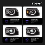 Car Lights For Land Rover Discovery 4 Headlight 2010-2017 LED Projector Headlamps Turn Signal Car Styling Auto Parts - Image 3