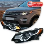 Car Light For Discovery Sport 2016-2018 Headlight LED Projetor head Lamp Daytime Running Light Automotive Accessories
