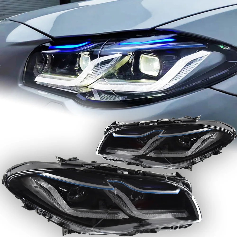 S8394b5f746134a409464ac2476a6373cp.webp Car Lights for BMW F10 LED Headlight Projector Lens 2010-2016 F18 520i 525i 530i F11 Front DRL Signal Automotive Accessories - Image 1