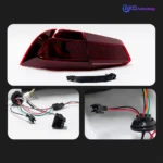 Car Lights for VW Touareg Led Tail Light 2011-2017 Touareg Rear Lamp DRL Dynamic Signal Reverse Automotive Accessories - Image 5