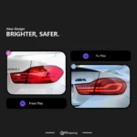 Taillights Styling For BMW 4 Series F32 Tail Light LED DRL Running Signal Brake Reversing Parking Lighthouse Facelift - Image 3
