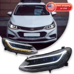 Car Lights For Chevrolet Cruz 2017-2020 Headlight LED Projetor head Lamp Daytime Running Light Automotive Accessories