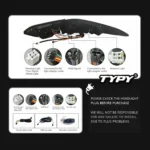 Car RGB Tail Lights For Toyota Camry 2018-2023 RGB Car Tail Lamps Daytime Running Lights Dynamic Turn Signals - Image 4