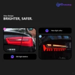 Car Lights for Audi A6 LED Tail Light 2012-2016 A6 C7 Tail Lamp C8 Design DRL Dynamic Signal Brake Reverse Auto Accessories - Image 2