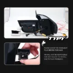 Car LED Taillight For BMW X5 E70 2007-2013 Yellow Turn Signal Upgraded To 2023 Style Taillights Plug And Play Car Accessories - Image 4