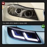 Car Lights For BMW 3 Serise E90 Headlight 2005-2012 LED Head Lamp 320i 318i 330i DRL Projector Front Light Car Accessories - Image 2
