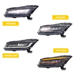 LED Touring Headlights for Honda Accord 2008-2012 8th Gen Start-up Animation Sequential Turn Signal Front Lamps Asembly - Image 3