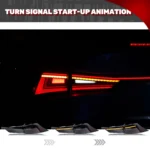 LED Tail Lights Trunk Lamp for Lexus IS250 IS350 ISF IS200t IS300 2014-2020 Dynamic Animation Sequential Turn Signal Rear Lamps - Image 2