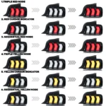 LED Tail Lights for Ford Mustang S-197 2005-2009 Dynamic Animation Sequential Turn Signal Rear Lamps - Image 2