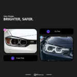 Car Styling Head Lamp for BMW F30 Headlights 2012-2019 F35 LED Headlight 320i 318i 325i DRL Angel Eye Automotive Accessories - Image 2