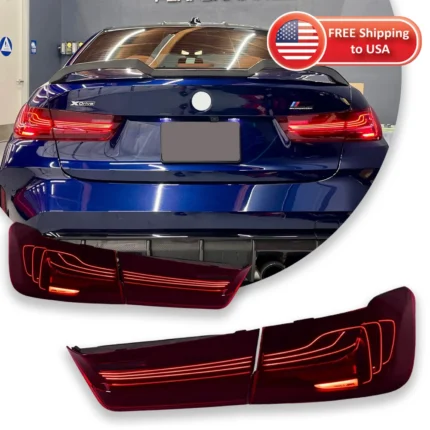 Car Lights For BMW 3 Series G20 Taillight 2020-2023 LED Projetor Tail Lamp Daytime Running Light Automotive Accessories