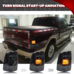 LED Tail Lights for Dodge Ram 2009-2018 1500 2500 3500 4th Gen Dynamic Animation Sequential Turn Signal Rear Lamps Assembly - Image 2