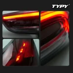 Car Tail Lights For Maserati Ghibli 2014-2020 LED Car Tail Lamps Daytime Running Lights Dynamic Turn Signals - Image 5