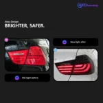 Car Styling for BMW E90 Tail Light 2005-2012 320i 323i325i 330i LED Tail Lamp DRL Signal Brake Reverse auto Accessories - Image 4