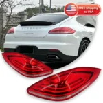 New LED Light For Porsche Panamera Taillights 970.2 2014-2016 Tail Lamp Daytime Running Light Automotive Accessories