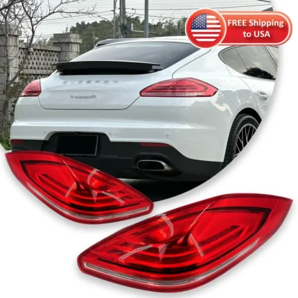 New LED Light For Porsche Panamera Taillights 970.2 2014-2016 Tail Lamp Daytime Running Light Automotive Accessories
