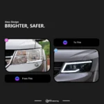 Car Styling for Dodge JCUV Journey 2009-2016 LED Headlight Fiat Freemont LED DRL Hid Angel Eye Bi Xenon Beam Accessories - Image 3