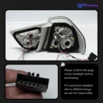 Car Styling for BMW E90 Tail Light 2005-2012 320i 323i325i 330i LED Tail Lamp DRL Signal Brake Reverse auto Accessories - Image 2