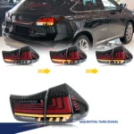 LED Tail Lights for Lexus RX350 RX330 2004-2009 2nd Gen Clear Rear Lamps Sequential Signal Start-up Animation Assembly - Image 4