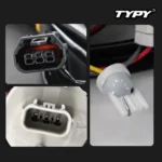 LED Side Marker Light For Honda Civic 2016-2021 Turn Signal Lamp Smoked Lens Yellow LED Turn Signal Car Accessories - Image 4