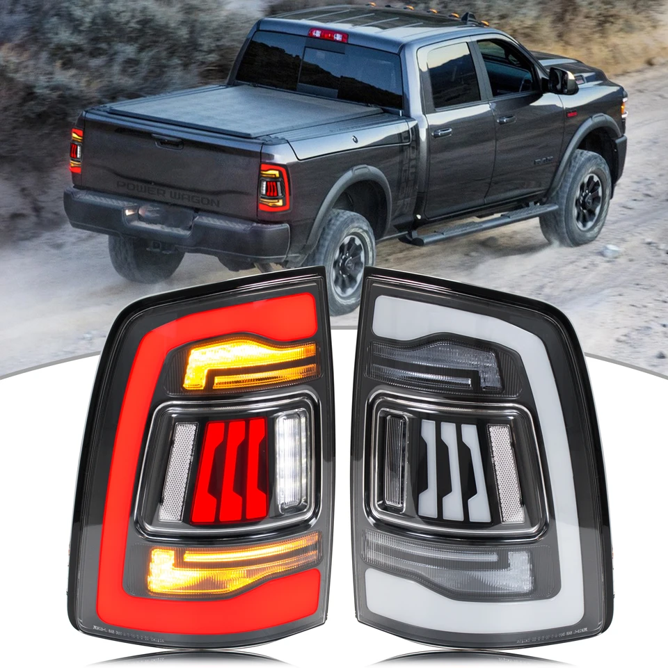Sec8d7e800edb43979fbb1102396d2101y.jpg_960x960.webp LED Tail Lights for Dodge Ram 2008-2018 1500 2500 3500 4th Gen Dynamic Animation Sequential Turn Signal Rear Lamps Assembly - Image 1