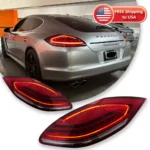 Car Lights For Porsche Panamera Taillights 970.1 2010-2013 LED Projetor Tail Lamp Daytime Running Light Auto Accessories