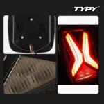 Car Rear LED Tail Lights Fit For Jeep Wrangler CJ TJ YJ 1998-2006 Waterproof Led 12v Drl Reverse Tail Lamp Led Light - Image 3