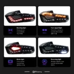 Car Styling Accessories for BMW F30 Tail Lights 2013-2018 F80 LED Tail Light Rear Stop Lamp 320i 325i 330i DRL Signal Auto - Image 3