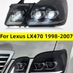 Car Lights Assembly For Lexus LX470 1998-2007 6 Far 6 Near Headlight All LED Daytime light Turn Signal Accessories