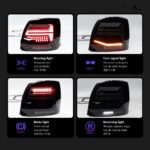 Taillights Styling for VW Polo Tail Lights 2011-20 18 New Polo Taillight Reverse Turn Signal Brake Lamp Accessory - Image 4