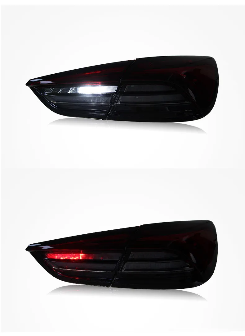 Car Styling Tailligts for Maserati Ghibli Taillight Assembly Ghibli Upgrade New LED Guide Running Lights Turn Signal Reversing Rear Lamp