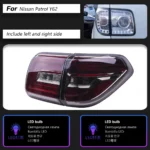 Taillight Assembly for Nissan Patrol 20 12-20 19 Tourle Car Daytime Lights Rear Fog Brake Turn Signal Lamp Accessory - Image 6