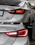 Car Tail Lights For Hyundai Elantra Taillight 20 11-20 16 LED Tail Lamp+Turn Signal+Brake+Reverse LED Light - Image 5