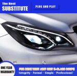 Car Styling for BENZ W207 A207 C207 E-Class Coupe LED Headlight 2009-20 17 DRL Turn Signal High Beam Angel Eye Projector Lens - Image 5