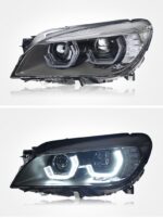 Car Headlight All LED For BMW 7 Series F01 F02 2009-20 15 Turn Light Laser Style Replacement DRL Daytime Lights - Image 3