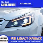 Car Head Lights for Subaru Legacy 2010-20 15 Outback Upgrade LED DRL Dynamic Signal Lamp Head Light Assembly - Image 2