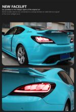 Car Rear Taillight for Hyundai Tail Lights Genesis Coupe 2009-2012 LED Signal Lights Brake Reverse Stop Light - Image 5