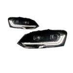 Car Headlights For VW Polo 20 11-20 18 Head Lights 2022 Style Replacement Headlight LED Low Beam Daytime Running Light - Image 2
