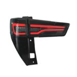 Car LED Tail Lights for Toyota INNOVA 20 16-in Rear Fog Lamp Brake Reverse Dynamic Turn Signal Taillight - Image 2