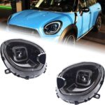 for MINI R60 LED Headlight 2010-20 16 Countryman Headlight Projector Lens DRL LED Low Beam Signal Light - Image 3