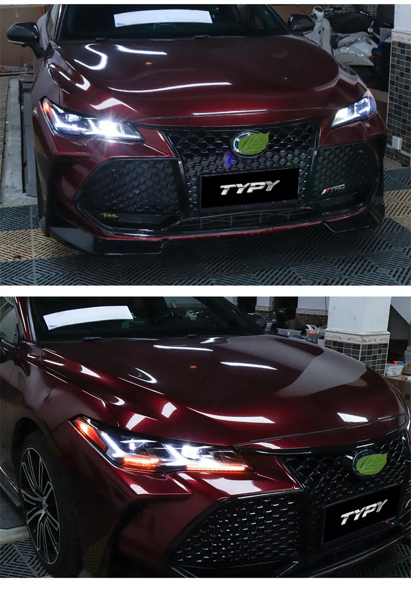 Car Headlights LED for Toyota Avalon 20 19-2022 High Beam Front Lamp LED Turn Signal Headlight Day Running Lights