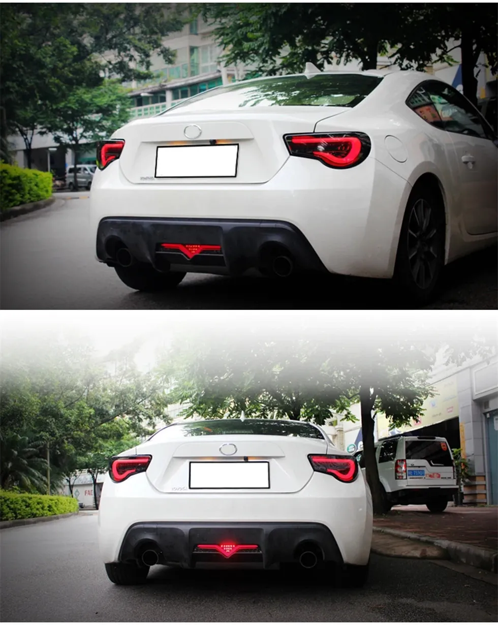 Car Lights For Toyota 86 86GT BRZ 2012-20 19 LED Auto Taillight Assembly Upgrade All New Design Dynamic Signal Lamp Accessories