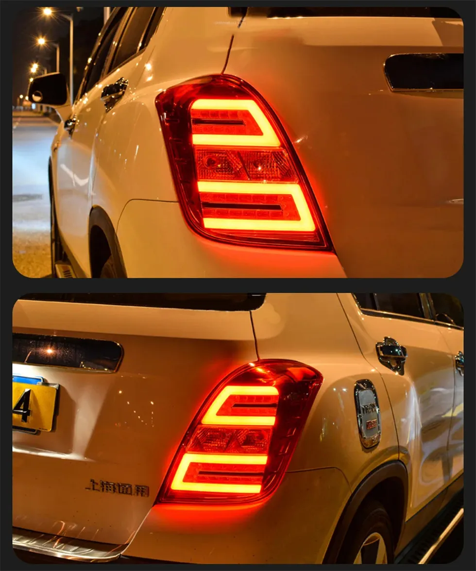 LED Taillight for Chevrolet Trax 20 13-20 17 Car Accessory Rear Parking Brake Turn Signal Reflector Taillight Streamer