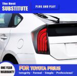 Car Styling for Toyota PRIUS Hybrid 2009-2014 Taillight DRL Rear Lamp Dynamic Turn Signal LED Brake Lights - Image 2