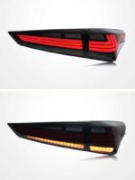 Car Taillight For Highlander 4th 20 22 Kluger LED Taillight Assembly Driving Light DRL Streamer Turn Light Accessory - Image 3