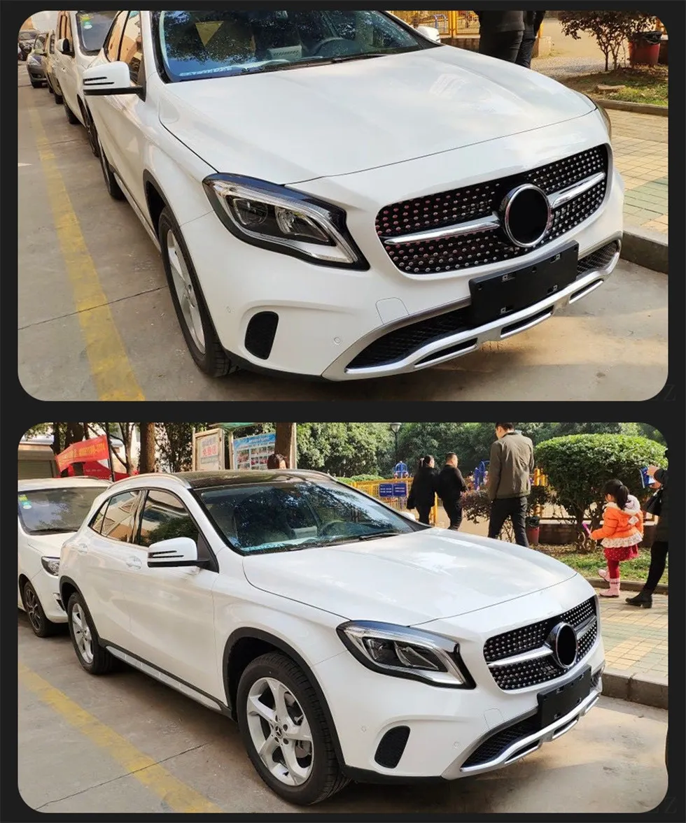 Headlight For Benz GLA X156 Headlights 20 15-20 19 GLA 200 LED Headlight DRL LED Projector Lens GLA300