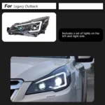 Car Head Lights for Subaru Legacy 2010-20 15 Outback Upgrade LED DRL Dynamic Signal Lamp Head Light Assembly - Image 6