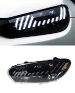 Car Lights For VW Scirocco 2009-20 17 Modified AUDI Style Headlights All LED Daytime Light Front Turn Signal Lamp