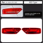 Taillight For A5 A5L 2008-20 16 Tail Lights RS5 Style Sequential Turn Signal Taillight LED Brake Lights Reverse Stop Lamp - Image 7